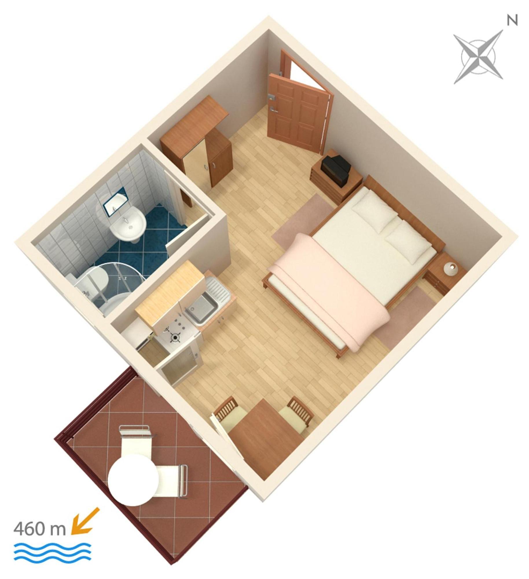 Apartments With A Parking Space Vodice - 4172 外观 照片